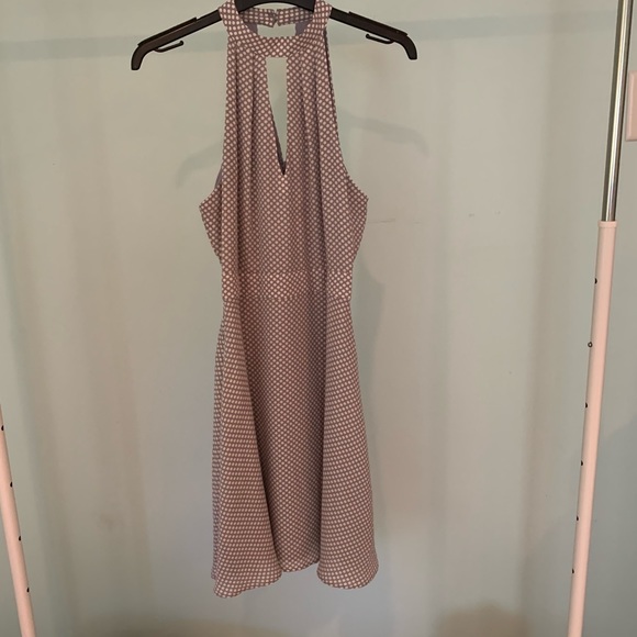Size 2 lavender polka dot Dress - Picture 4 of 4